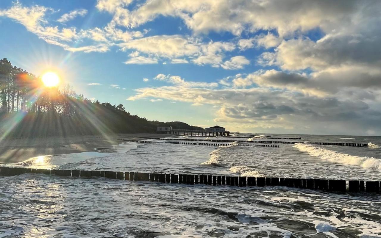 Interferie Cechsztyn Hotel Ustronie Morskie Buitenkant foto